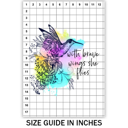 With Brave Wings Sublimation