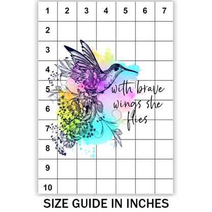 With Brave Wings Sublimation