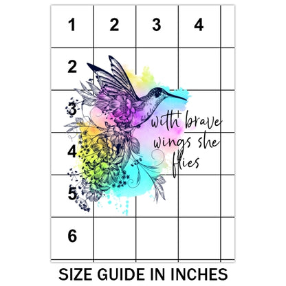 With Brave Wings Sublimation