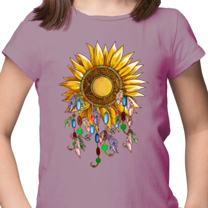 Sunflower Dreamcatcher DTF