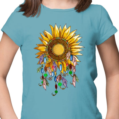 Sunflower Dreamcatcher DTF