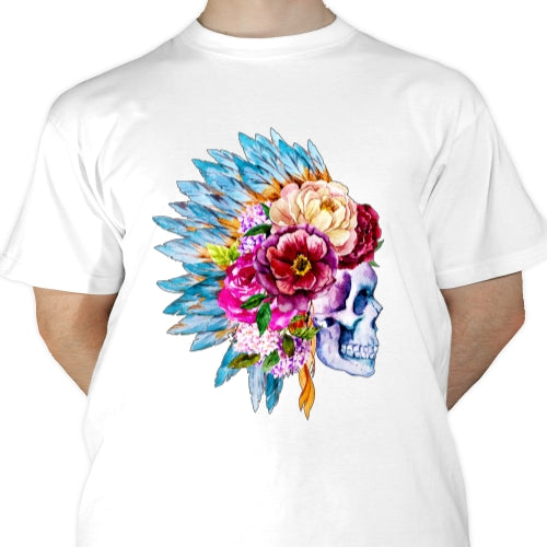 Floral Skull Sublimation