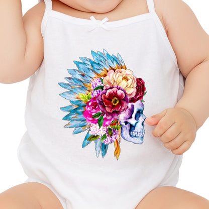 Floral Skull Sublimation