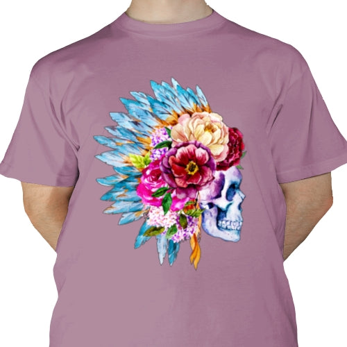 Floral Skull DTF