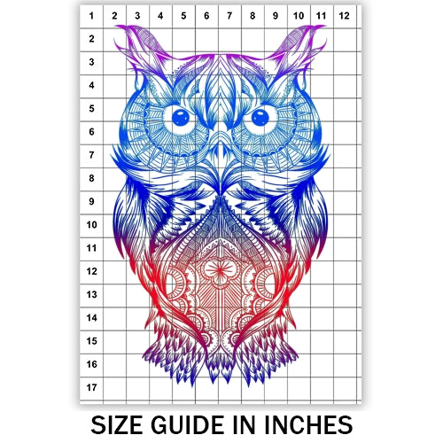 Ombre Owl Sublimation