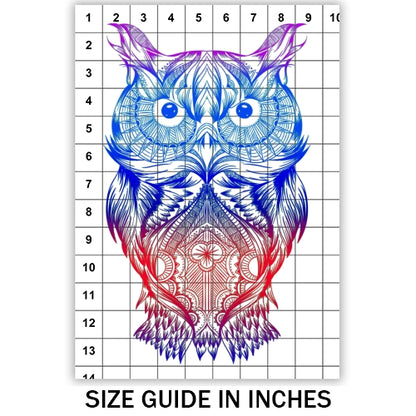 Ombre Owl Sublimation