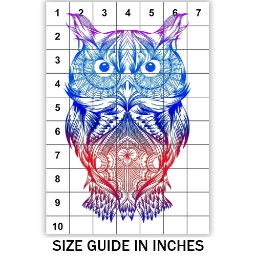 Ombre Owl Sublimation