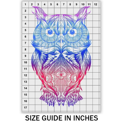 Ombre Owl DTF