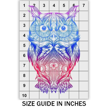 Ombre Owl DTF