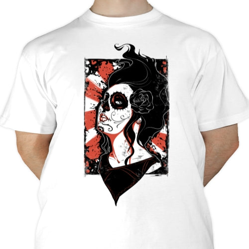 Rustic Skull Lady Sublimation