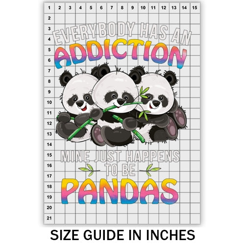 Panda Addiction DTF