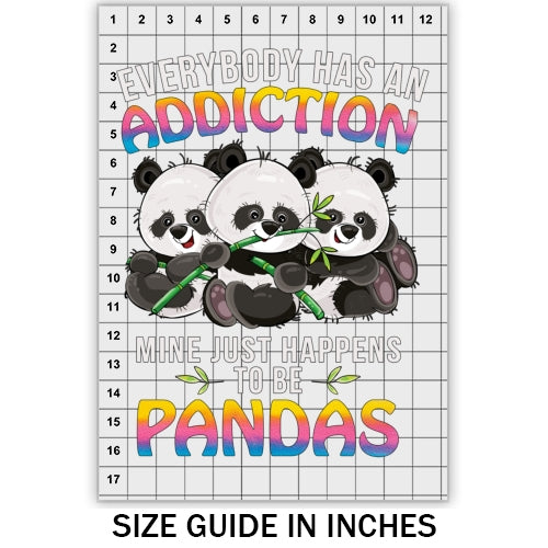 Panda Addiction DTF