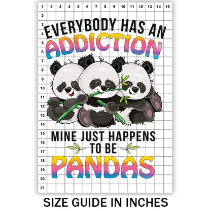 Panda Addiction Sublimation