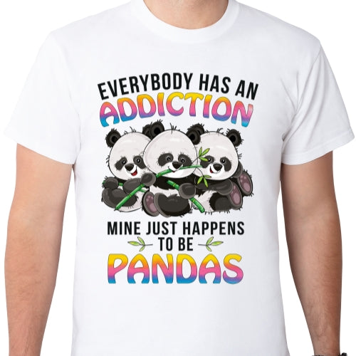 Panda Addiction Sublimation