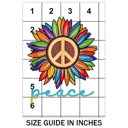 Sunflower Peace Sublimation