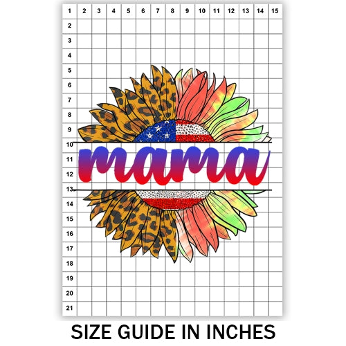 Mama Sunflower Sublimation