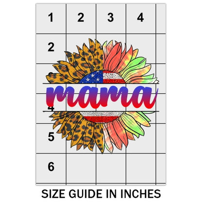 Mama Sunflower DTF