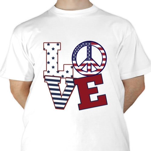 Love Peace USA Sublimation