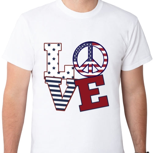 Love Peace USA Sublimation