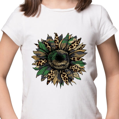 Army Cheetah Sunflower Sublimation