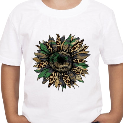 Army Cheetah Sunflower Sublimation