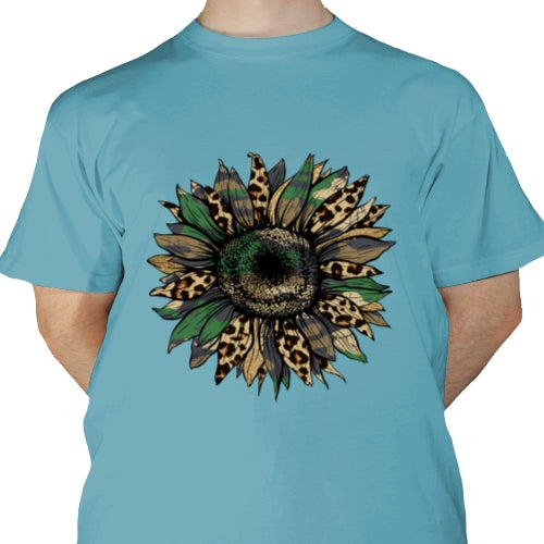 Army Cheetah Sunflower DTF