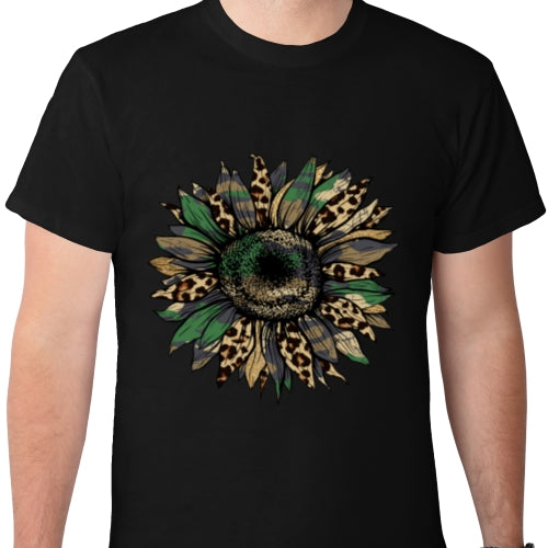 Army Cheetah Sunflower DTF