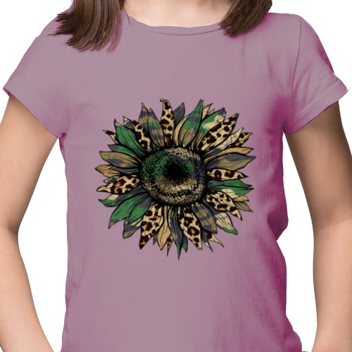 Army Cheetah Sunflower DTF