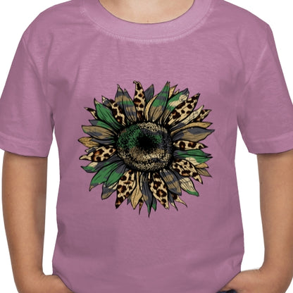 Army Cheetah Sunflower DTF