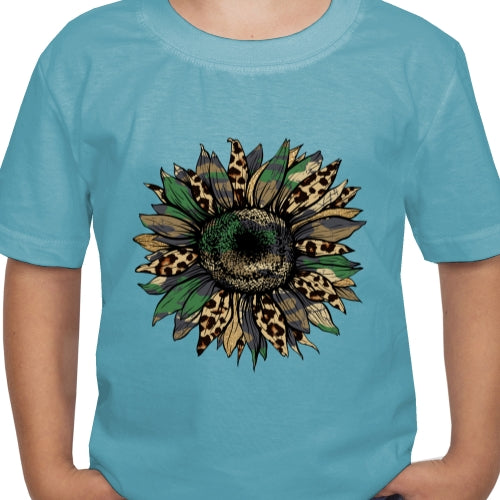 Army Cheetah Sunflower DTF