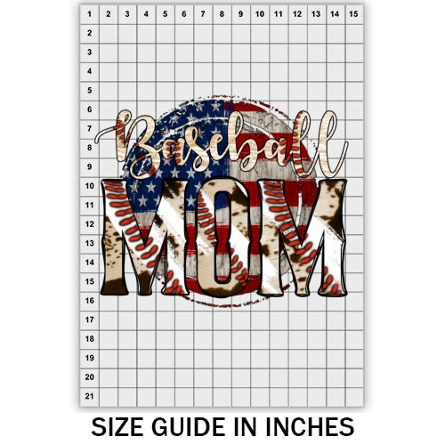 Baseball Mom 22 DTF