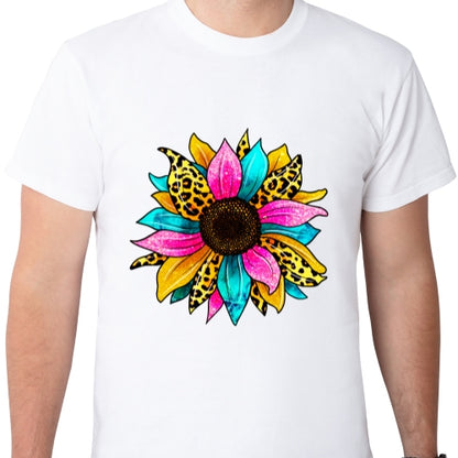 Leopard Sunflower Sublimation