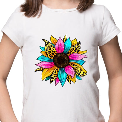 Leopard Sunflower Sublimation