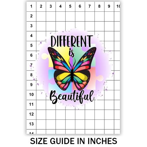 Different is Beautiful Sublimation