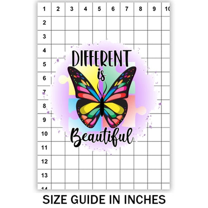 Different is Beautiful Sublimation