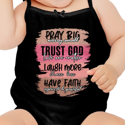 Pray Big Worry Small DTF