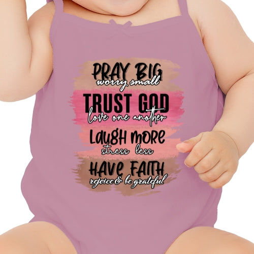 Pray Big Worry Small DTF