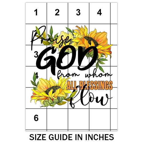 Praise God Sublimation