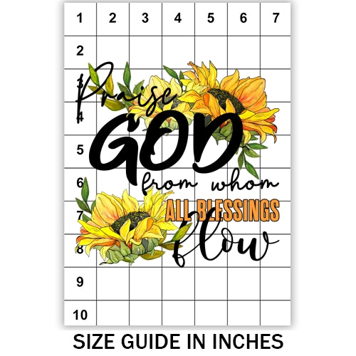 Praise God Sublimation