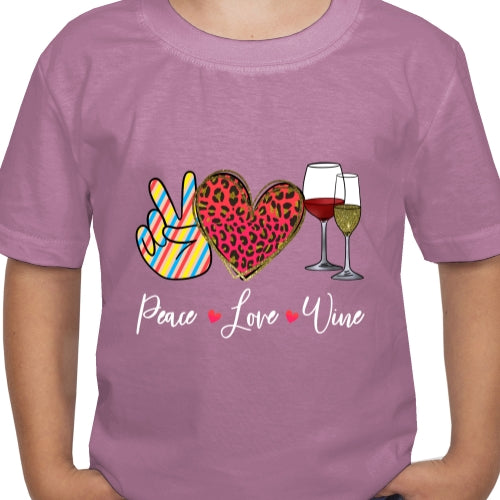 Peace Love Wine DTF