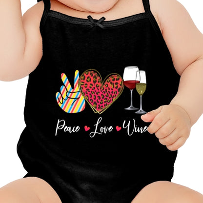 Peace Love Wine DTF