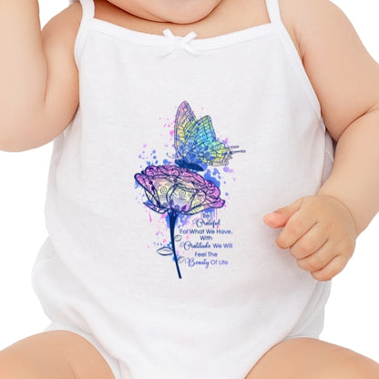 Be Grateful Butterfly Sublimation