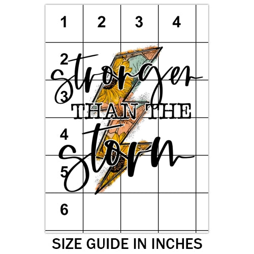 Stronger Than The Storm Sublimation