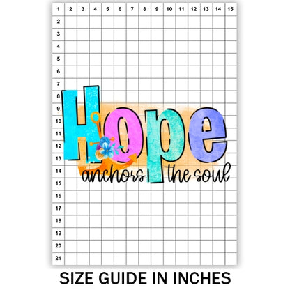 Hope Anchors The Soul Sublimation