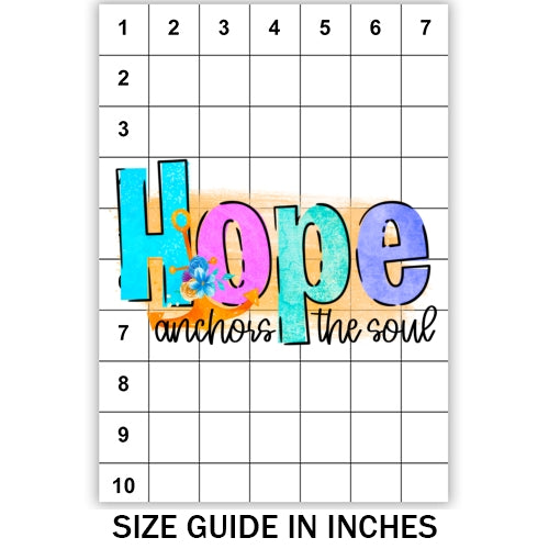 Hope Anchors The Soul Sublimation