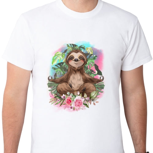 Happy Sloth Sublimation