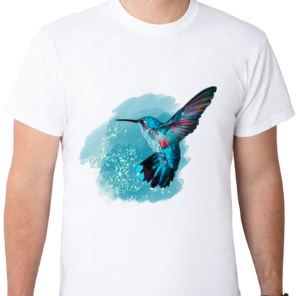 Teal Hummingbird Sublimation