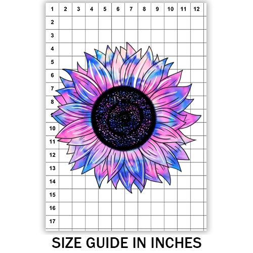 Ombre Sunflower Sublimation