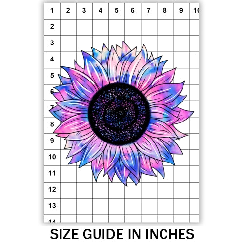 Ombre Sunflower Sublimation