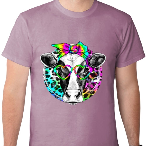 Cow Tie Dye DTF